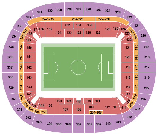 Al-Thumama Stadium Soccer Seating Chart